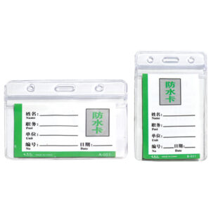 ACS-01-02 TRANSPARENT PVC ID CARD