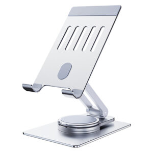 T 8 360-DEGREE ROTATING ALUMINUM ALLOY FOLDING PHONE HOLDER